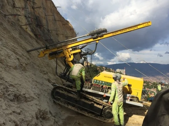 High Quality Anchor Drilling Rig Machine for Big Slope Stabilization